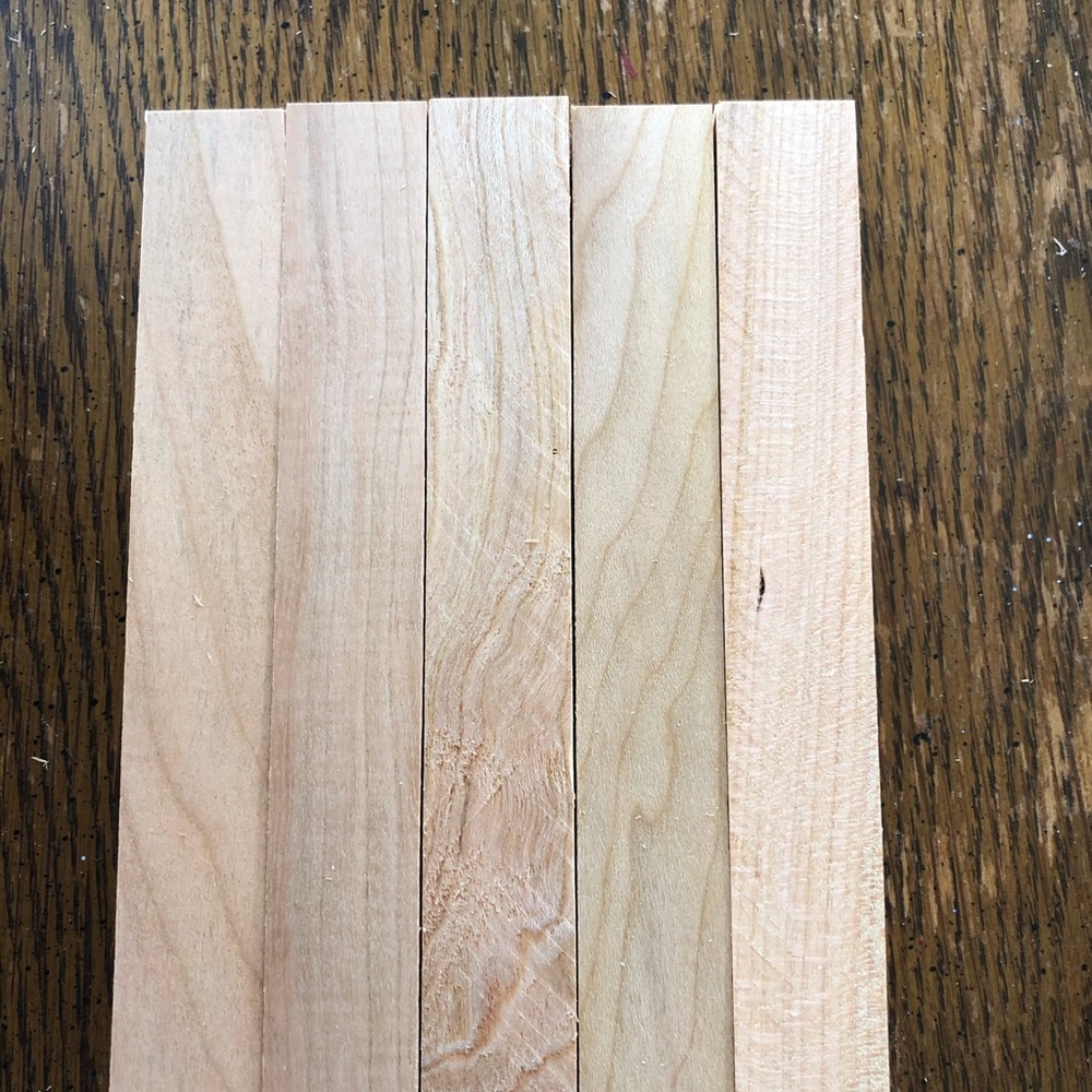 Cherry wooden pen blanks.